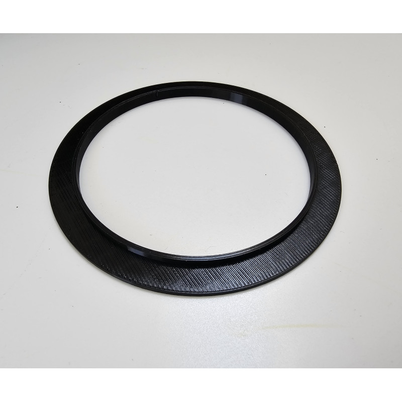 Rozeta wentylacyjna Ø35-127 mm do płyty 3mm/18mm – czarna, biała elegancka