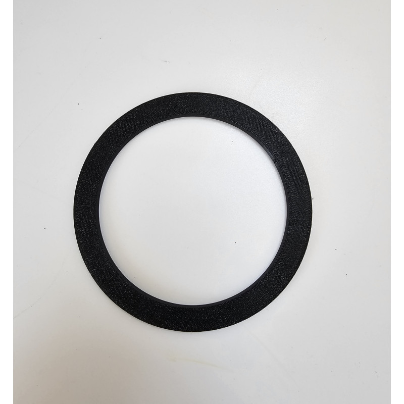 Rozeta wentylacyjna Ø35-127 mm do płyty 3mm/18mm – czarna, biała elegancka