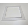 Rozeta Maskująca kwadrat 90 x 90 mm do Płyt HDF  czarna lub biała